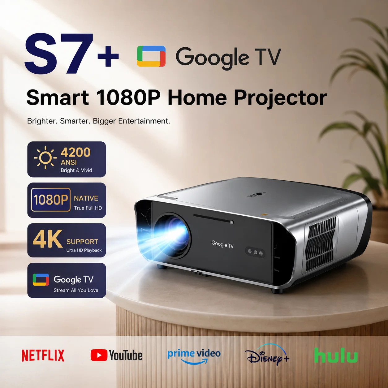 Home Improvement Videos - S7 4200ANSI Yerel 1080P 4K UHD