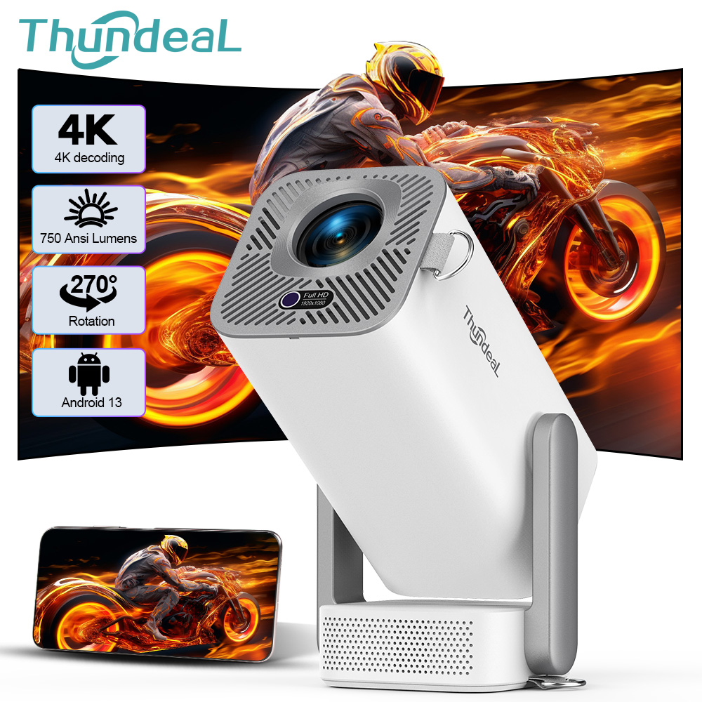 Home Improvement Videos - ThundeaL 4K Android Full HD Projektör