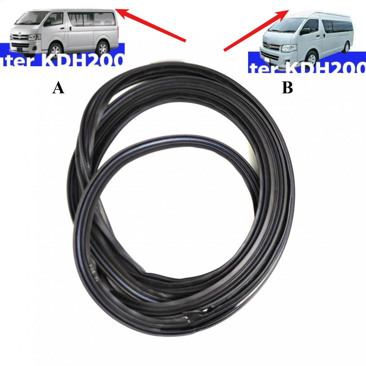 Door Weather Strip - Hiace 2005-2016 Üst Tavan Modeli 67881-26100