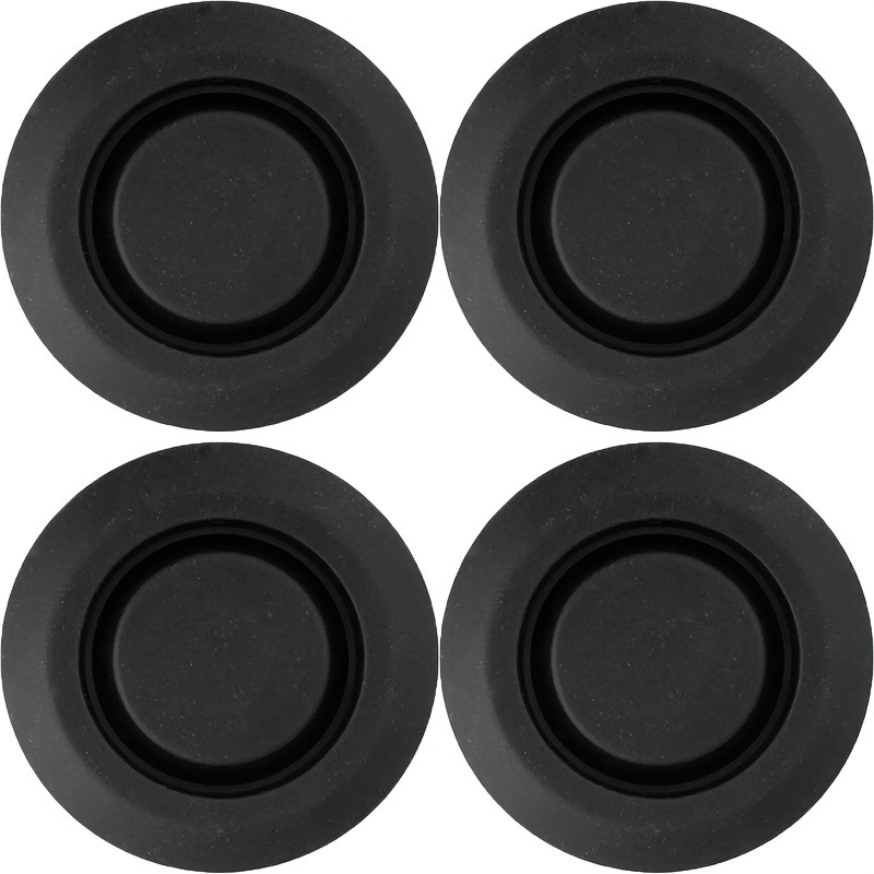 Door Stopper Rubber - 4 paket kapı lastik tapası delik