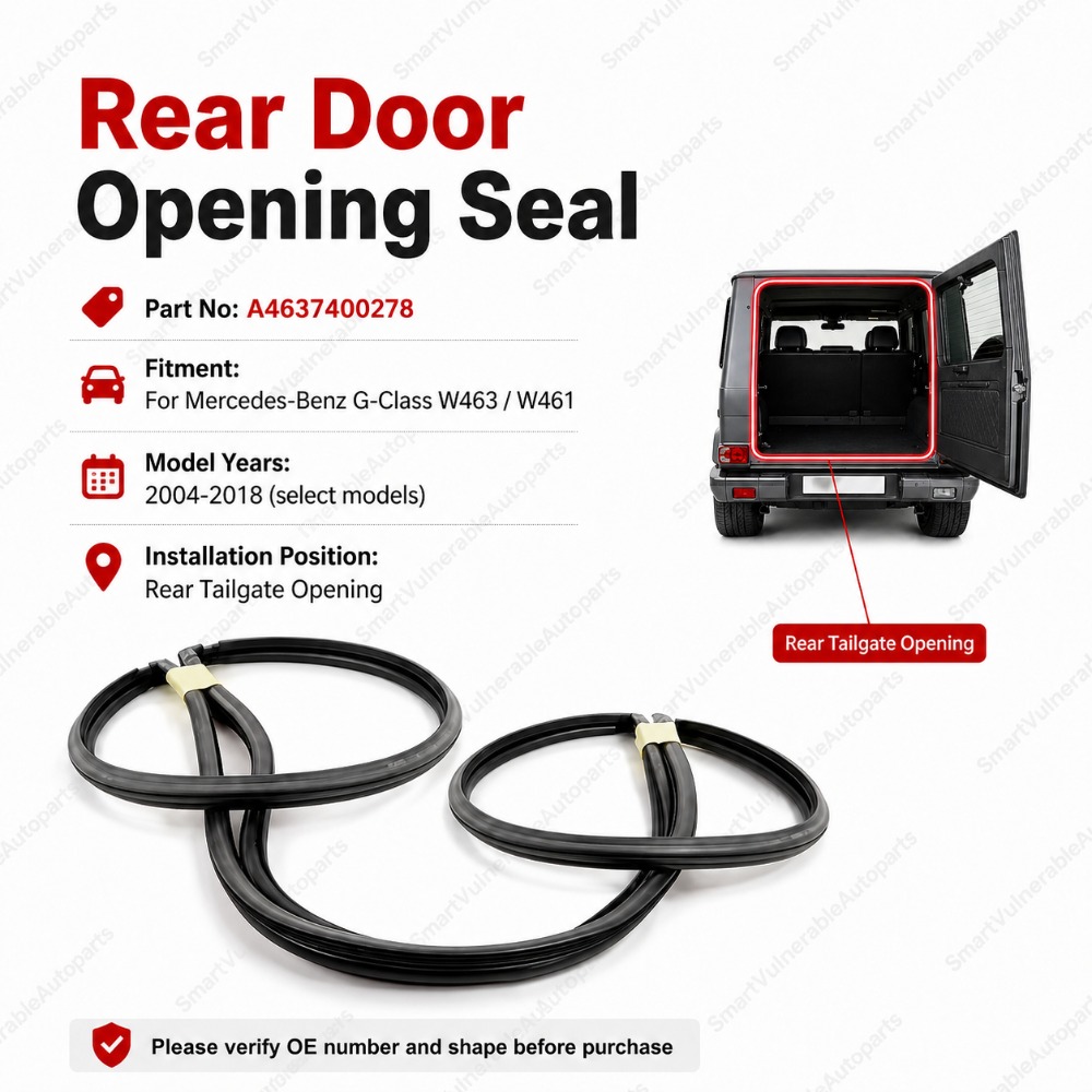 Arka Bagaj Kapağı Kapı Açma Co - Door Weather Strip incelemesi ve fiyatı