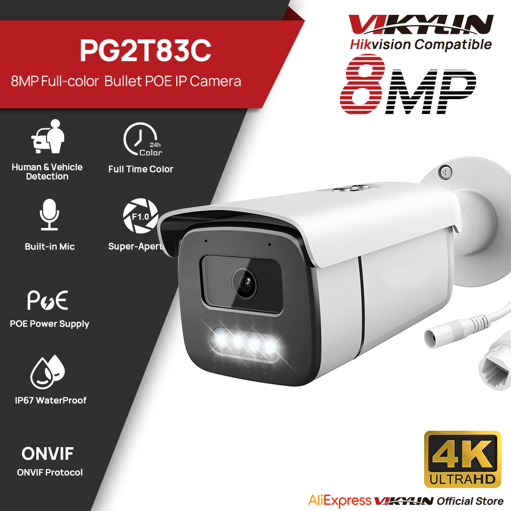 Vikylin 8MP Tam Renkli Gece Gö - Home Improvement Videos incelemesi ve fiyatı